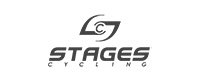 A logo for Stages Cycling